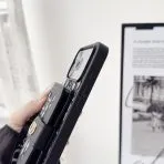 Canvas Dior Crossbody iPhone Case