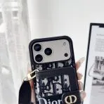 Canvas Dior Crossbody iPhone Case