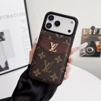 Card Holder Louis V iPhone Case-Brown Monogram