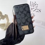 Coach Holster Wallet for iPhone-Black