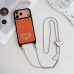 Crossbody Prada Phone case-Deep Orange
