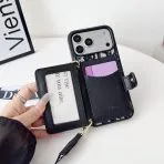 Canvas Dior Crossbody iPhone Case