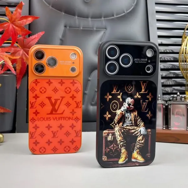 Gloss Monogram LV iPhone Case