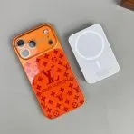 Gloss Monogram LV iPhone Case
