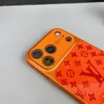 Gloss Monogram LV iPhone Case
