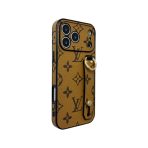 LV Hand Strap Back Cover Case- Pale Monogram