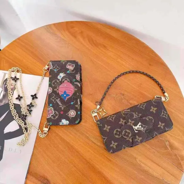 Folio LV Phone Case Card Holder