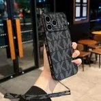 MK iPhone Case Hand Strap-Black