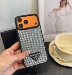 Rhinestone Prada Phone Case iPhone