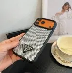 Rhinestone Prada Phone Case iPhone