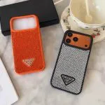 Rhinestone Prada Phone Case iPhone