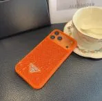 Rhinestone Prada Phone Case iPhone