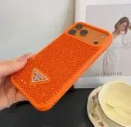 Rhinestone Prada Phone Case iPhone