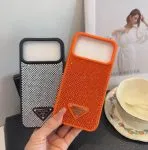 Rhinestone Prada Phone Case iPhone