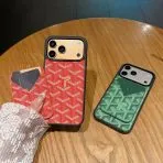 Goyard Magnet Card Holder iPhone Case