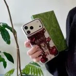 Gucci Clear Case Print Pattern iPhone