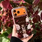 Gucci Clear Case Print Pattern iPhone-Style #1