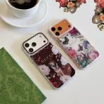 Gucci Clear Case Print Pattern iPhone