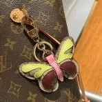 GG Butterfly Keychain