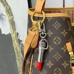 LV Lipstick Bag Charm
