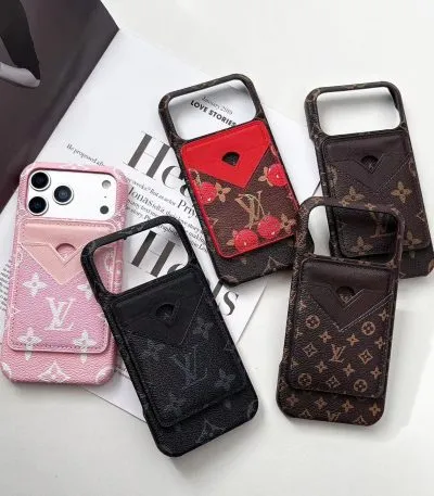 LV MagSafe Magnet Card Holder Phone Case