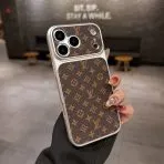 LV Small Monogram iPhone Case-BROWN