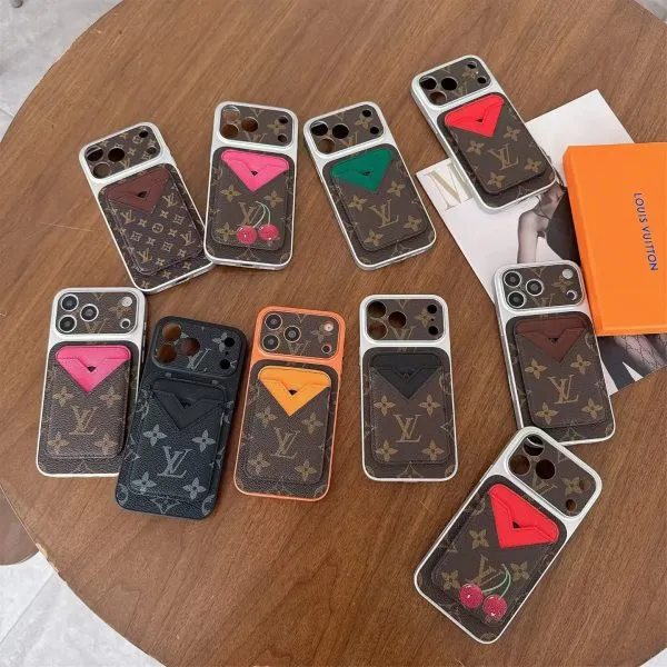 Magnet Card Holder LV Phone Case