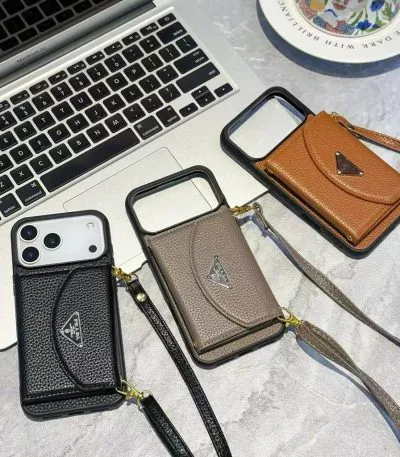 Prada Crossbody Wallet Phone Case iPhone