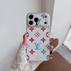 Multicolor Monogram LV iPhone Case—White Multicolor Monogram
