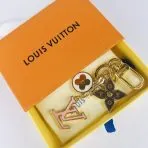 Monogram Ornament LV Keychain in Box
