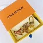 Monogram Ornament LV Keychain in Box