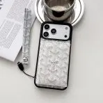 Goyard Card Holder Phone Case-White
