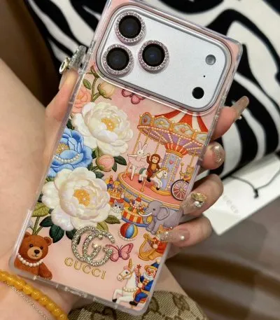 Gucci Clear iPhone Case