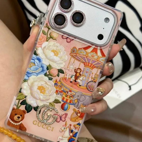 Gucci Clear iPhone Case