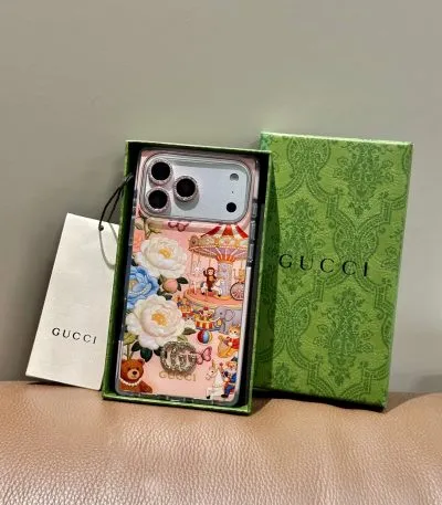 Gucci Clear iPhone Case