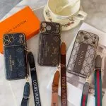 Crossbody LV Wallet Phone Case