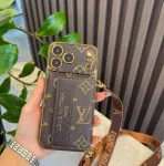 Crossbody LV Wallet Phone Case