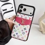 LV Multicolor Phone Case-White Small Rainbow Monogram