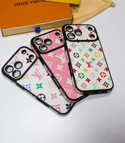 LV Style Multicolor Phone Case