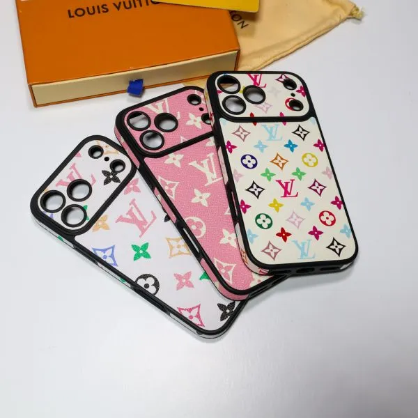LV Style Multicolor Phone Case