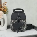 DR Saddle Style Mini Backpack Classic Oblique - image -1