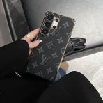 Samsung Galaxy Phone Case Designer-Black Monogram