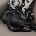 Black Monogram Men’s Bag