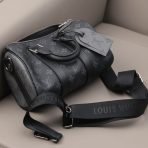 Black Monogram Men’s Bag