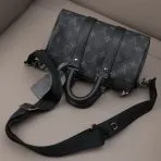 Black Monogram Men’s Bag
