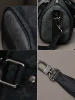 Black Monogram Men’s Bag