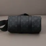 Black Monogram Men’s Bag