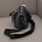 Black Monogram Men’s Bag