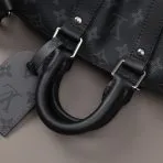 Black Monogram Men’s Bag