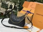Boulogne Leather Croissant Bag